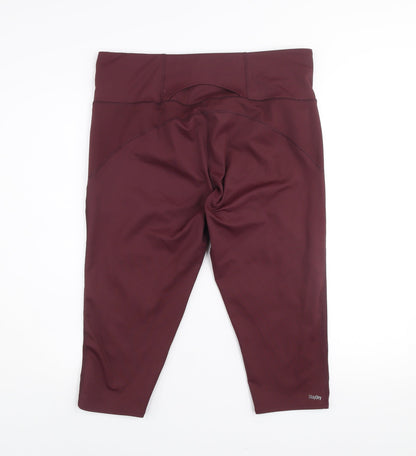 Jockey Women’s Brown XL Cropped Activewear Leggings
