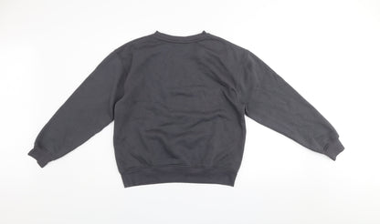 Dunnes Women’s Grey Mon Coeur Pullover Sweatshirt Size S