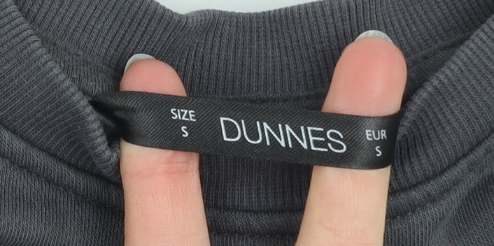 Dunnes Women’s Grey Mon Coeur Pullover Sweatshirt Size S