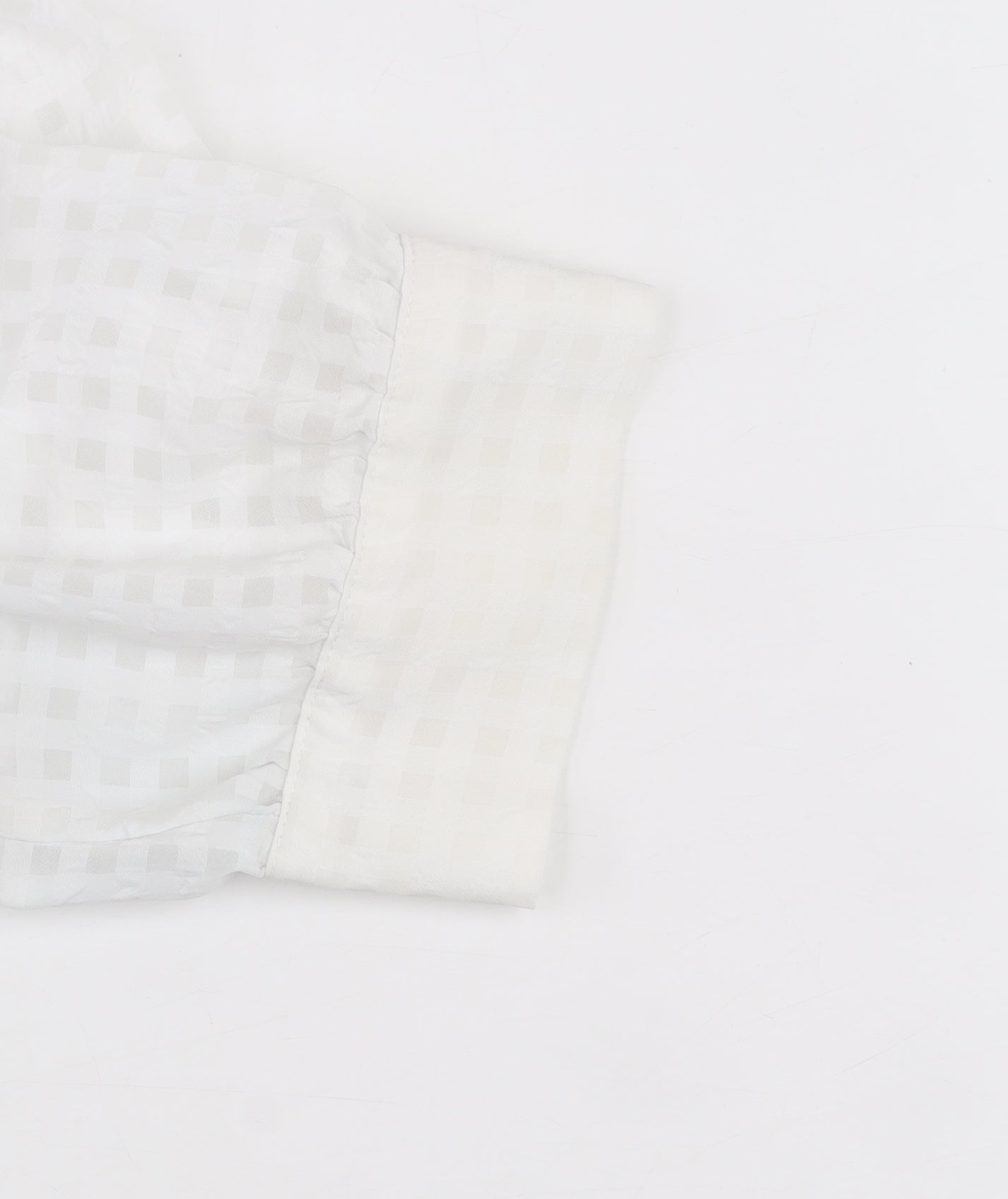 Dunnes Women’s White Short Sleeve Woven Tunic Blouse Size 12