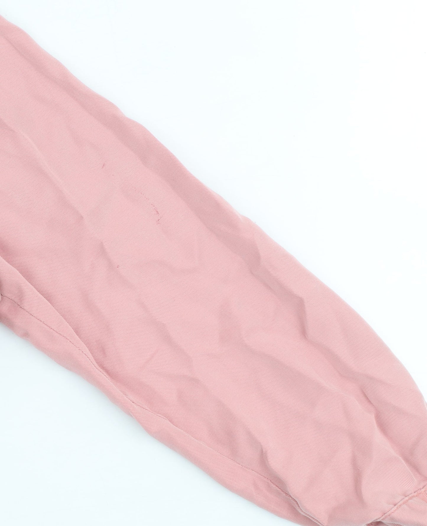 Denim Co. Women's Pink Long Sleeve Shirt Dress Size 10