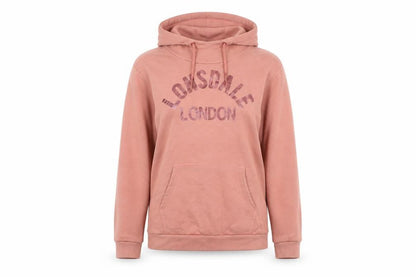 Womens UK Size 12 Lonsdale Pink Pullover Hoodie