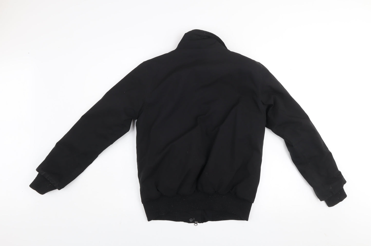 Girls UK Size 13 Years Requisite Black Bomber Jacket