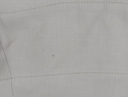 Womens UK Size S Zara Beige Basic Jacket