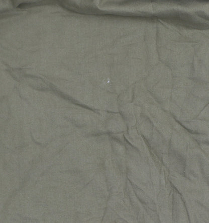 Zara Men’s Green Relaxed Fit Long Sleeve Button-Up Shirt Size S