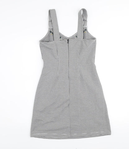Womens UK Size 10 Topshop Pinafore/Dungaree Dress