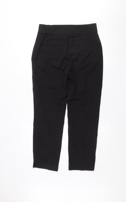 Womens UK Size 10 Regular NEXT Regular Fit Business Formal Workwear Black Trouse