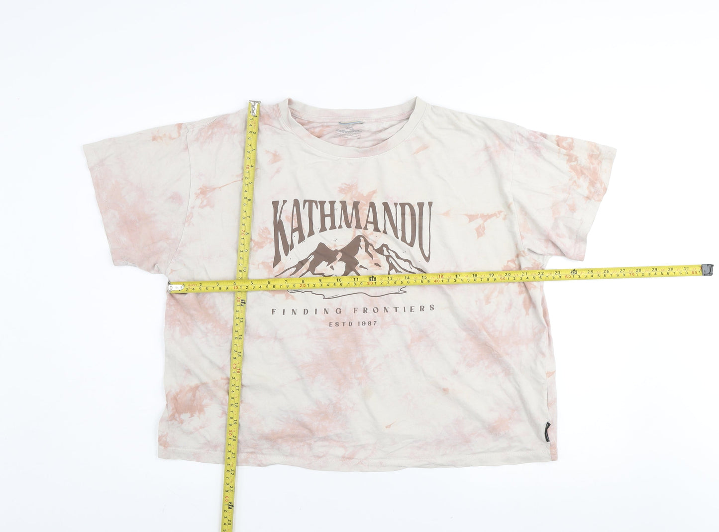 Womens UK Size XL Kathmandu Multicoloured Basic T-Shirt