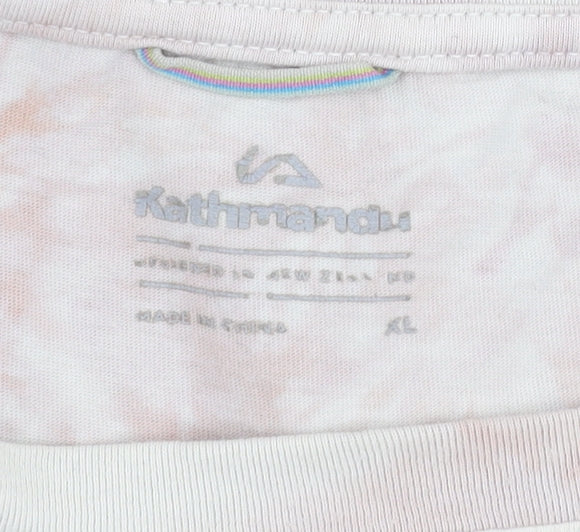 Womens UK Size XL Kathmandu Multicoloured Basic T-Shirt