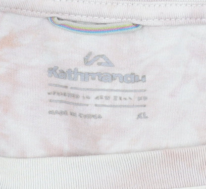 Womens UK Size XL Kathmandu Multicoloured Basic T-Shirt