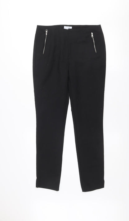 Womens UK Size 10 Savida Slim Fit Business Casual Workwear Black Trousers
