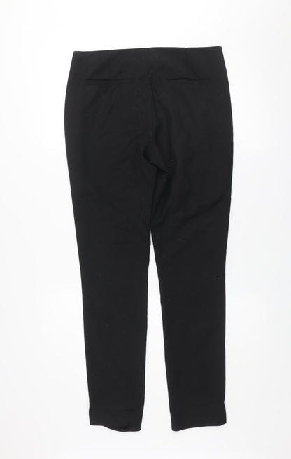 Womens UK Size 10 Savida Slim Fit Business Casual Workwear Black Trousers