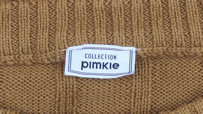 Womens UK Size 12 Pimkie Brown Pullover Jumper