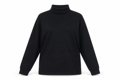 Womens UK Size L Lands' End Black Pullover Jumper