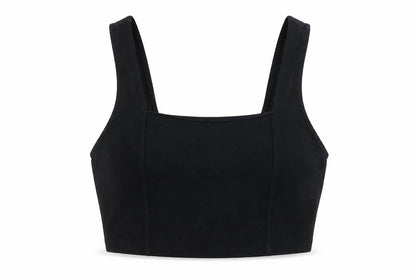 Womens UK Size 16 ASOS DESIGN Black Cropped Tank