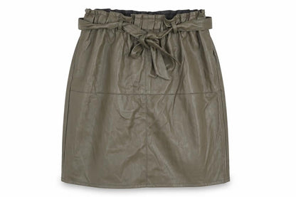 Womens UK Size 12 Only Straight & Pencil Faux Leather Skirt