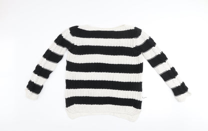 Womens UK Size M Zara Multicoloured Pullover Jumper