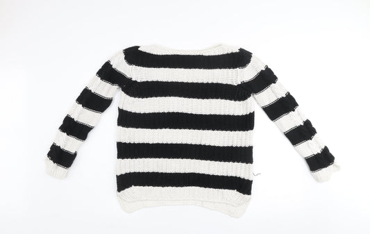 Womens UK Size M Zara Multicoloured Pullover Jumper