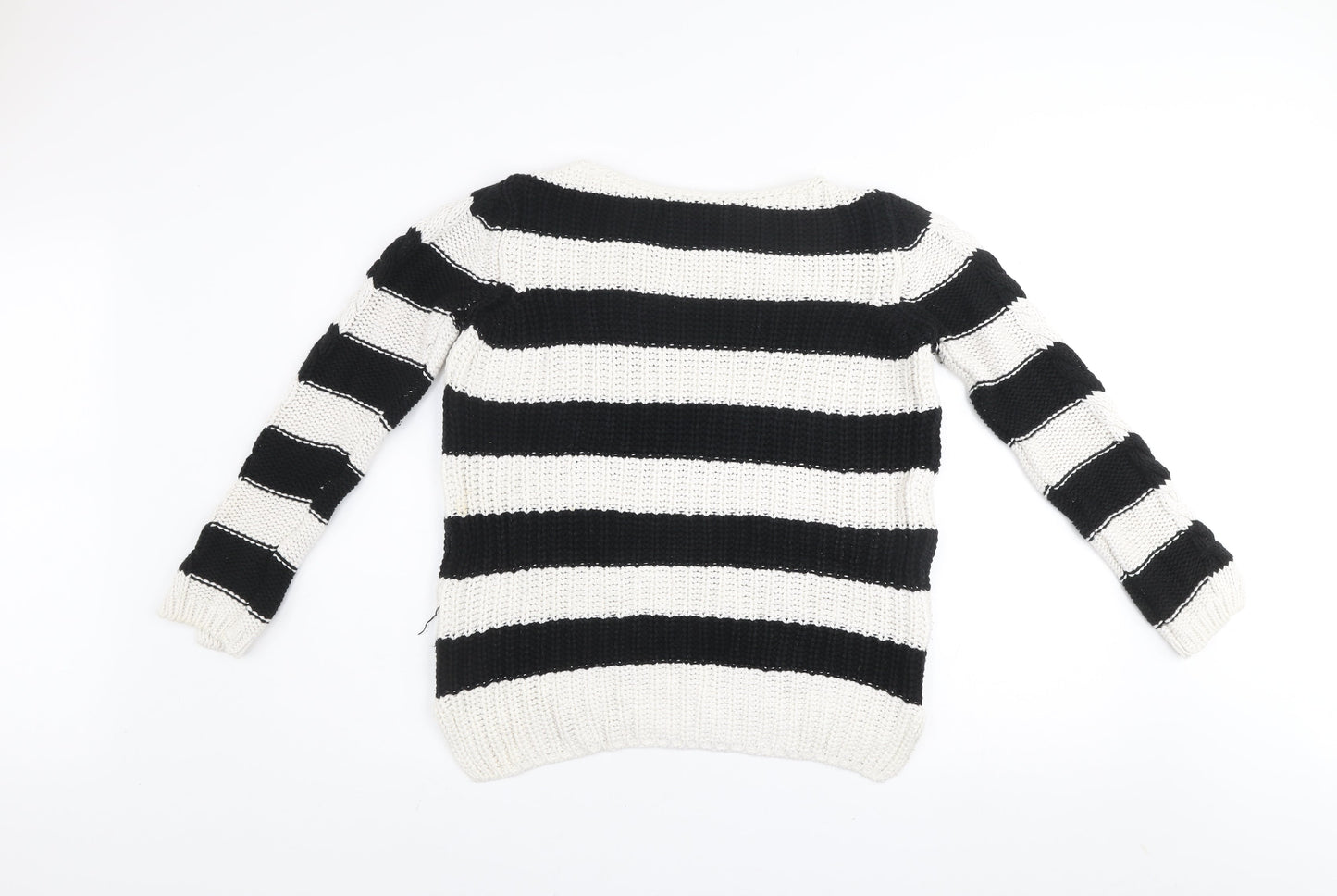 Womens UK Size M Zara Multicoloured Pullover Jumper