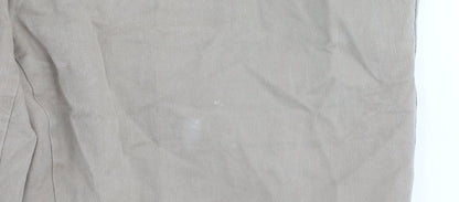 Remus Uomo Men's Beige Chino Trousers Size 34 Regular Fit