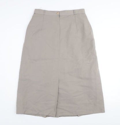 Womens UK Size 16 St. Bernard Pleated Twill Skirt