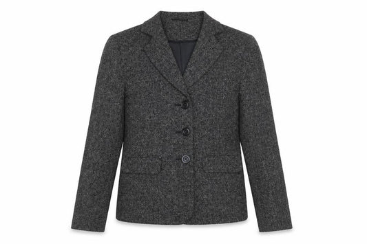 Womens UK Size 12 E-vie Grey Basic Jacket