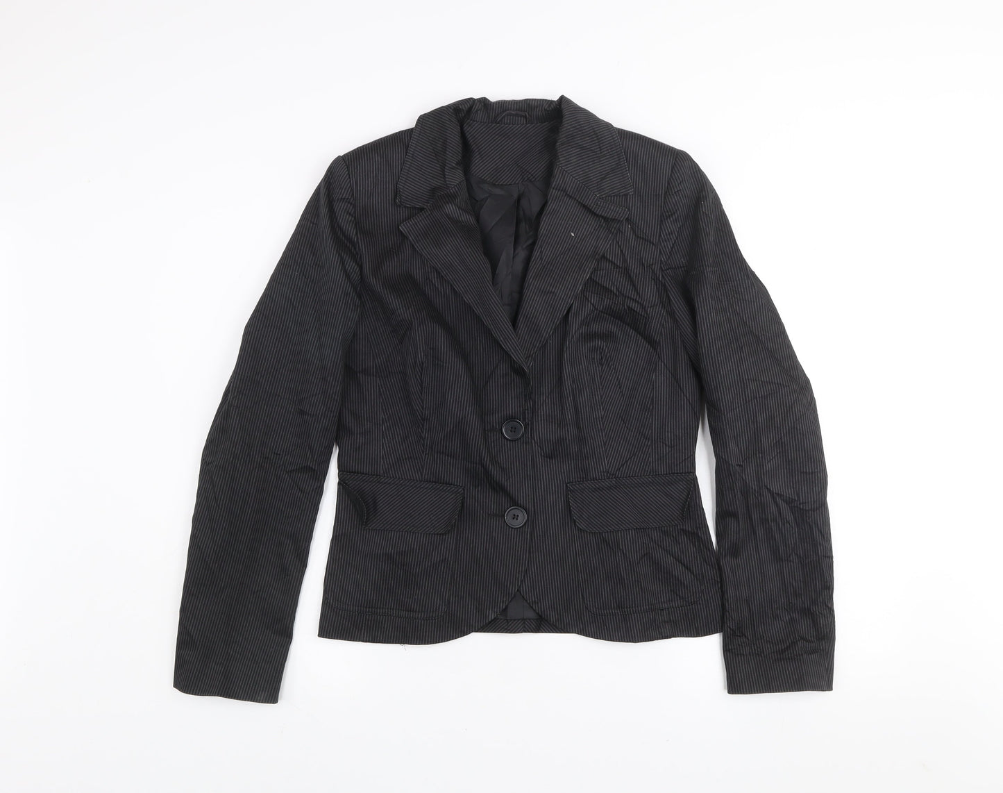 Womens UK Size 12 New Look Black Basic Jacket