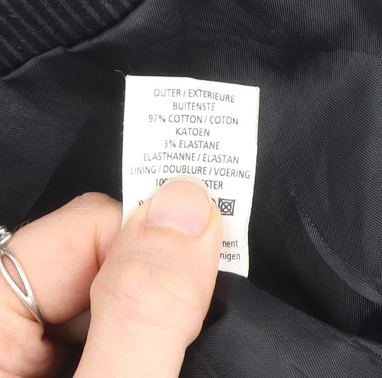 Womens UK Size 12 New Look Black Basic Jacket