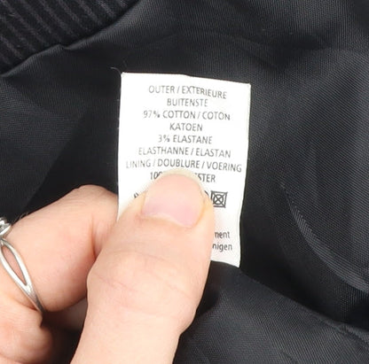 Womens UK Size 12 New Look Black Basic Jacket