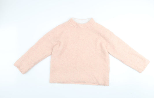 Womens UK Size S River Island Pink Pullover Jumper