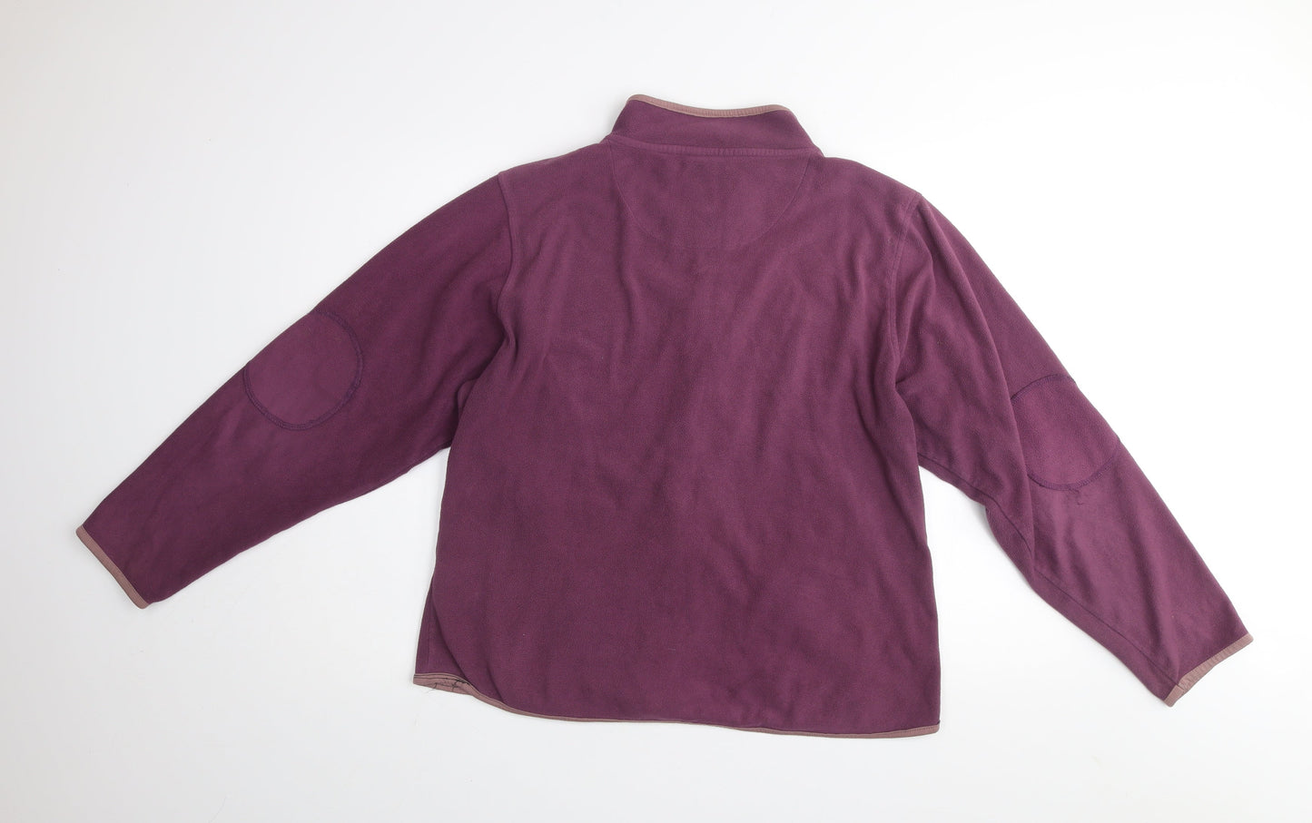 Granite Outdoors Women's Purple Fleece Jacket Size 16 Full Zip Warm