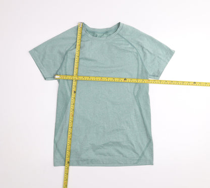 Dunnes Stores Men's Green Medium Athletic Fit Active T-Shirt