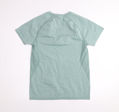 Dunnes Stores Men's Green Medium Athletic Fit Active T-Shirt