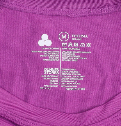 Dunnes Stores Men’s Purple Activewear T-Shirt M Lightweight Quick Dry