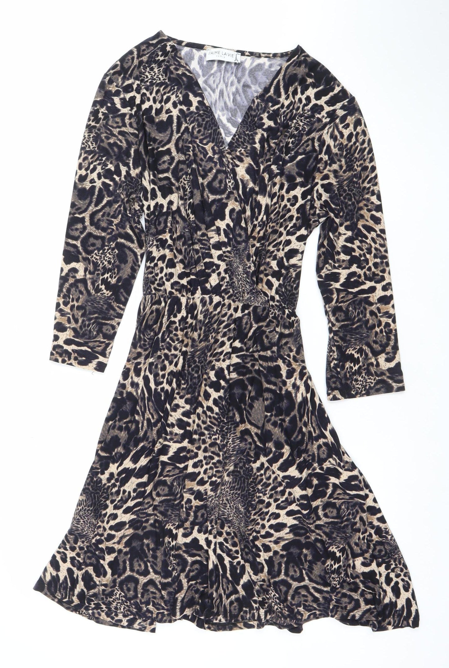 Womens UK Size 12 J'aime La Vie Wrap Dress