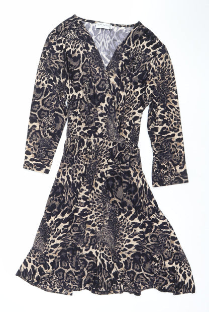 Womens UK Size 12 J'aime La Vie Wrap Dress
