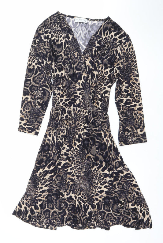 Womens UK Size 12 J'aime La Vie Wrap Dress