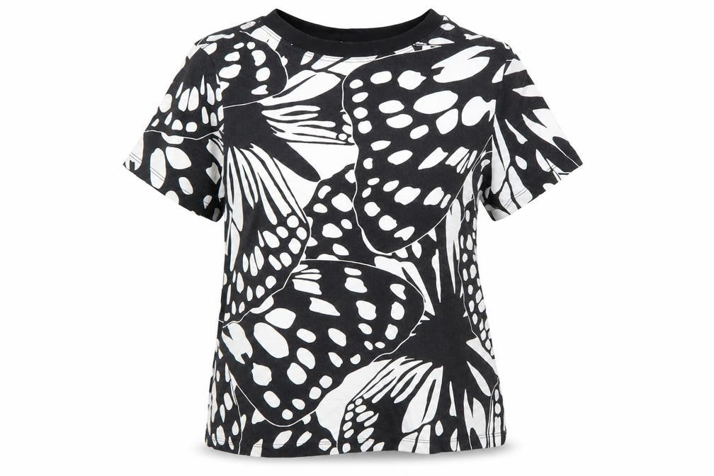 Womens UK Size 6 NEXT Black Basic T-Shirt