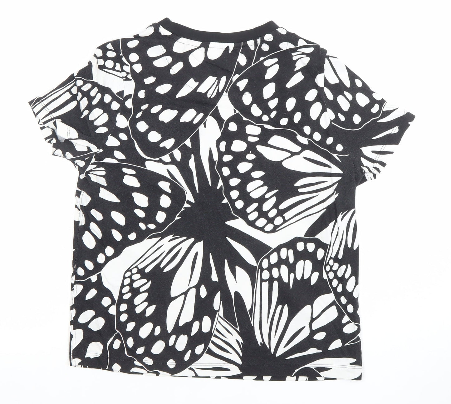 Womens UK Size 6 NEXT Black Basic T-Shirt
