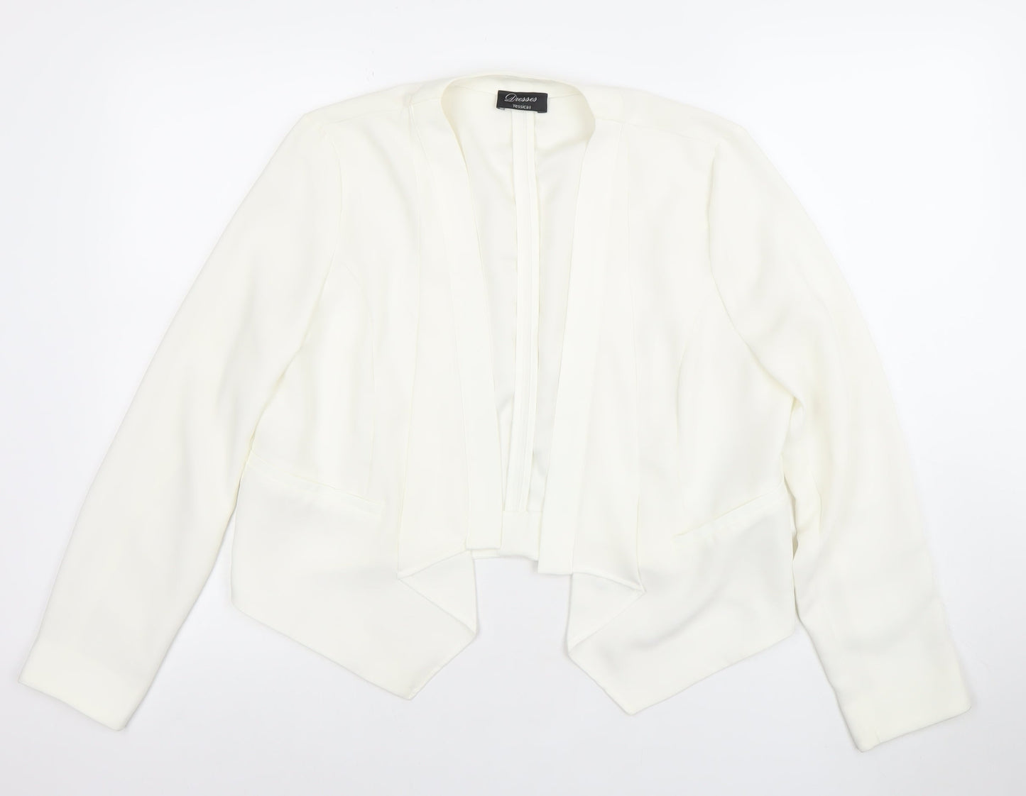 Womens UK Size 12 Yessica Regular Ivory Blazer