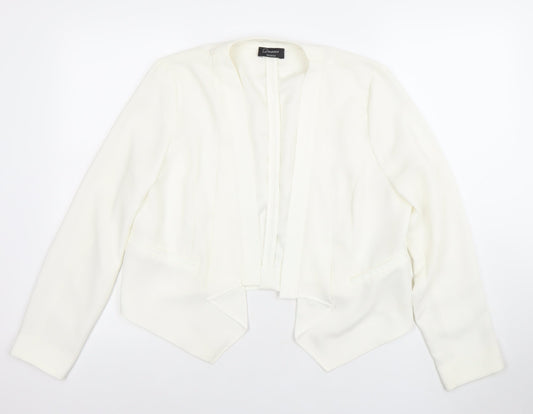 Womens UK Size 12 Yessica Regular Ivory Blazer