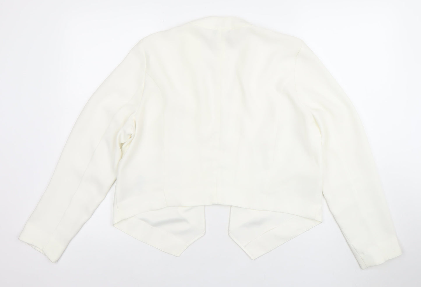 Womens UK Size 12 Yessica Regular Ivory Blazer