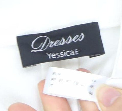 Womens UK Size 12 Yessica Regular Ivory Blazer