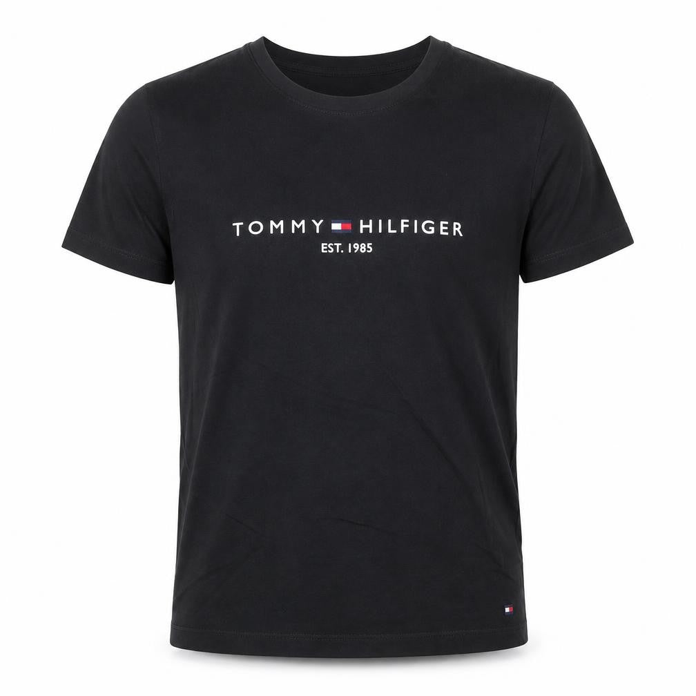 Mens UK Size S Tommy Hilfiger Black  T-Shirt