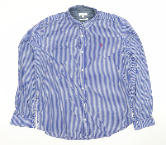Mens UK Collar Size XL NEXT Smart Blue  Dress Shirt