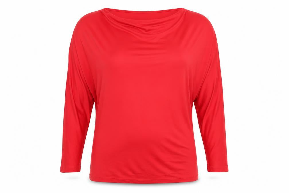 Womens UK Size 12 Paul Costelloe Living Studio Red Basic Blouse