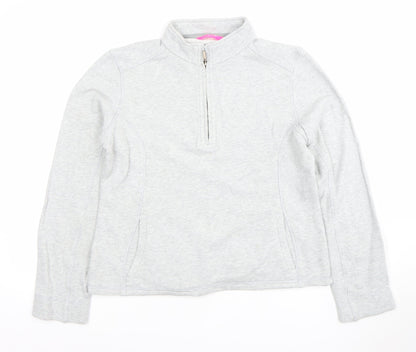 Womens UK Size 12 Marks and Spencer Grey Pullover Sweatshirt