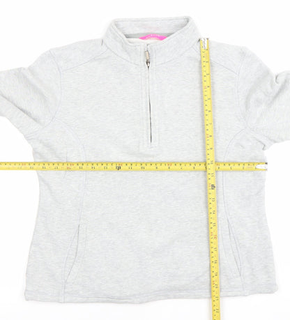 Womens UK Size 12 Marks and Spencer Grey Pullover Sweatshirt