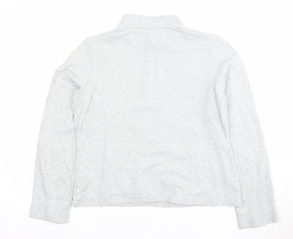 Womens UK Size 12 Marks and Spencer Grey Pullover Sweatshirt