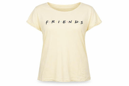 Women's Beige Friends TV Show Nightshirt T-Shirt Style Size 12-14